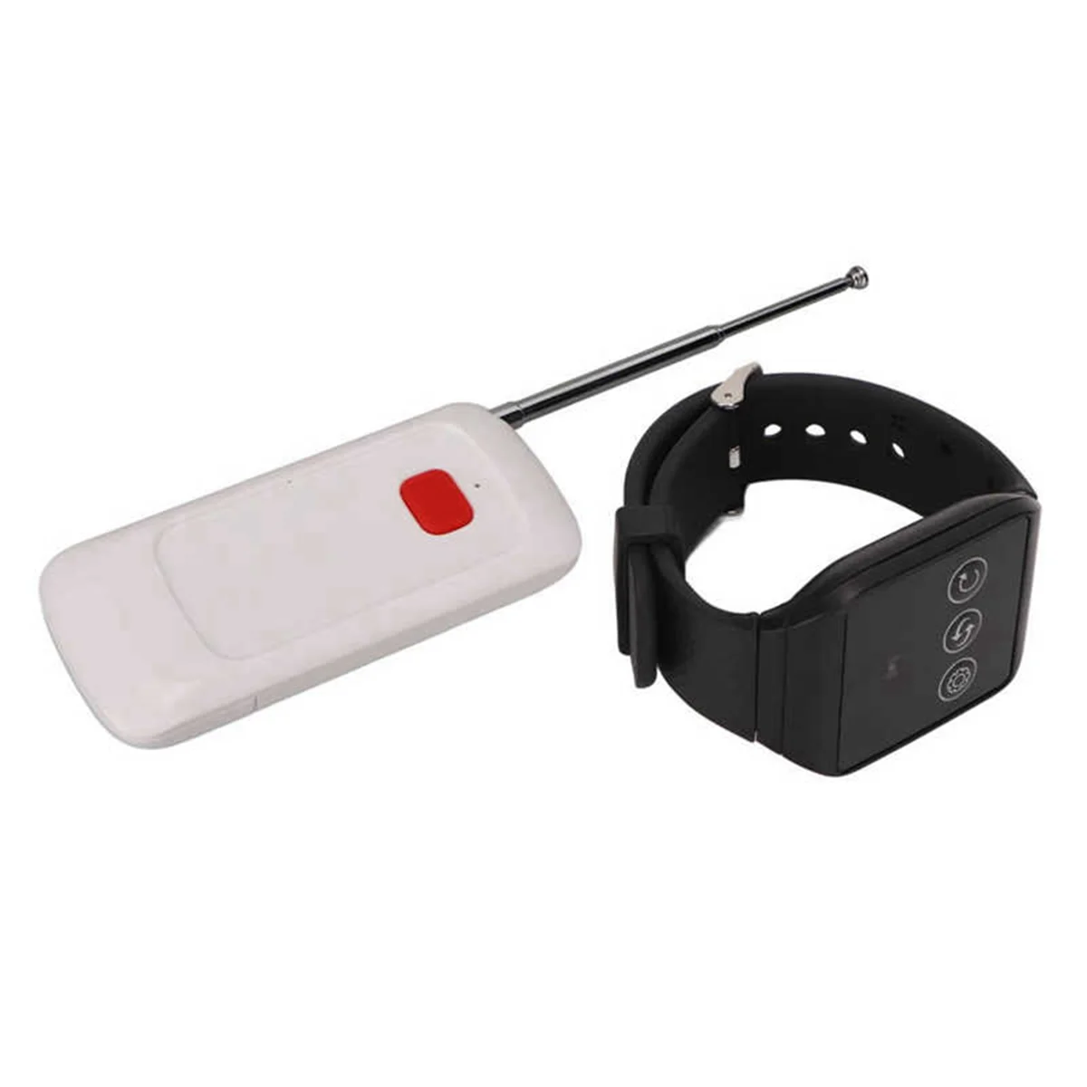 Pager de cuidador sem fio, sistema de chamada de enfermeira sem fio, botão de alerta à prova d'água para hospital doméstico