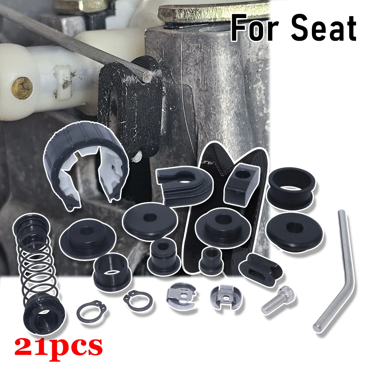 Complete Shifter Bushing Kit Gearbox Shifter Lever Selector linkage End Replacement Repair For Seat Alhambra Arosa 6H Cordoba 6L