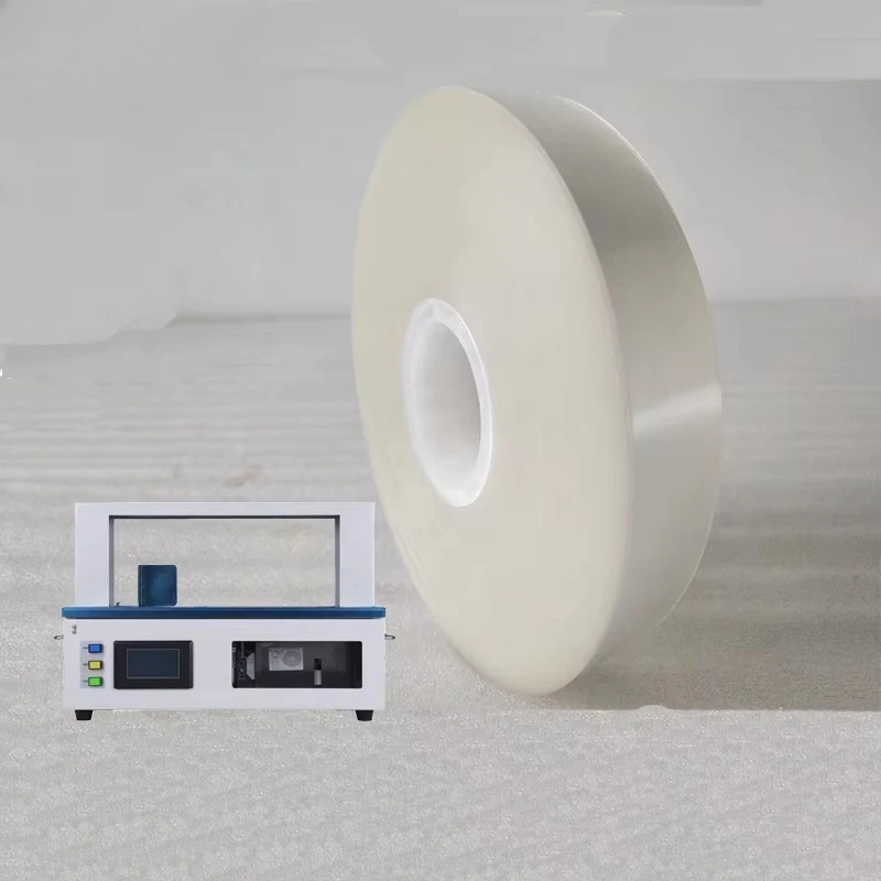 Plantaardige Valuta Brief Bankbiljet Desktop Banding Machine 20mm 30mm OPP/Papier Omsnoeringsband Bundel Machine Automatische doos Cosmetica
