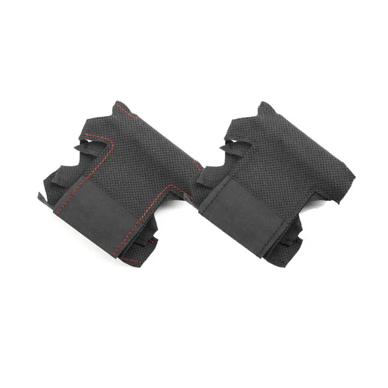 Für Volvo S60 V60 XC60 2019-2021 XC90 2016-2021 S90 2017-2021 V90 2017-2020 Auto Zubehör lenkrad Wildleder Leder Abdeckung