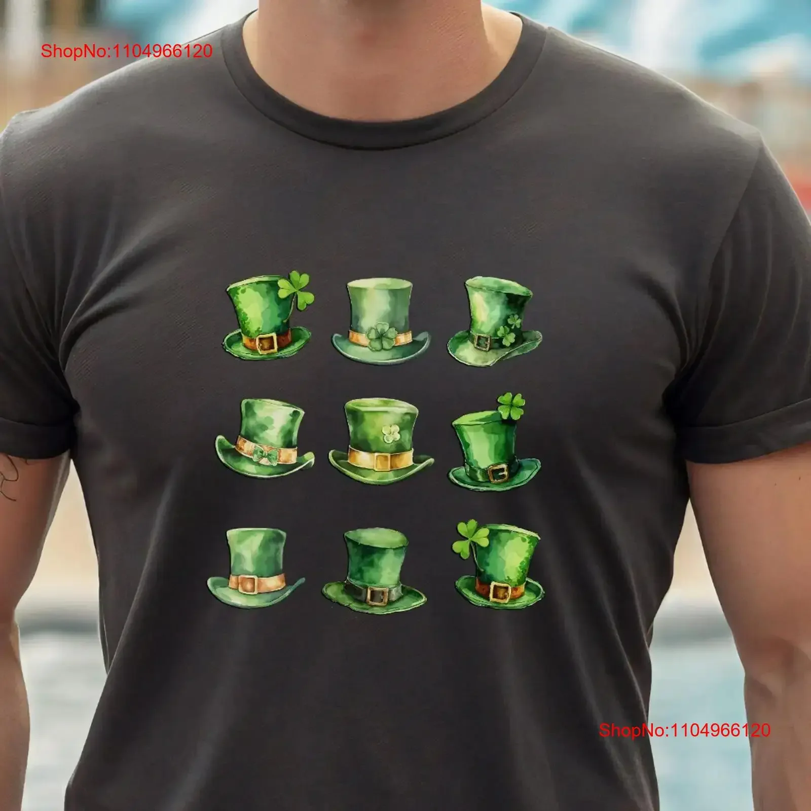 Camiseta del Día de San Patricio Saint Paddys Pattys trébol trébol irlandés bebiendo duende divertido verde vintage lavado cómodo