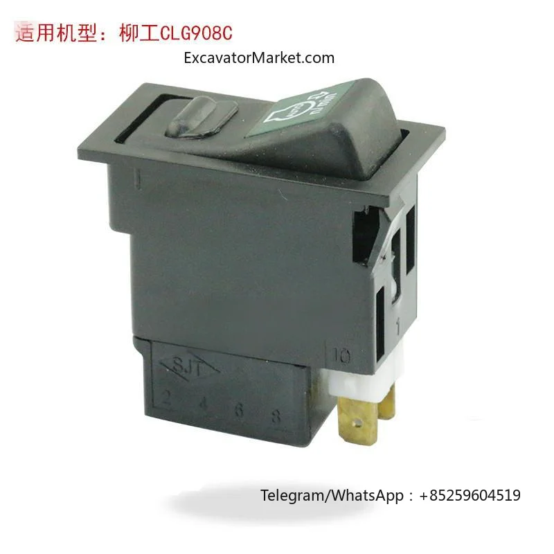 High Quality For Liugong CLG CLG908C excavator accessories automatic idle switch combination switch part number 34B0437