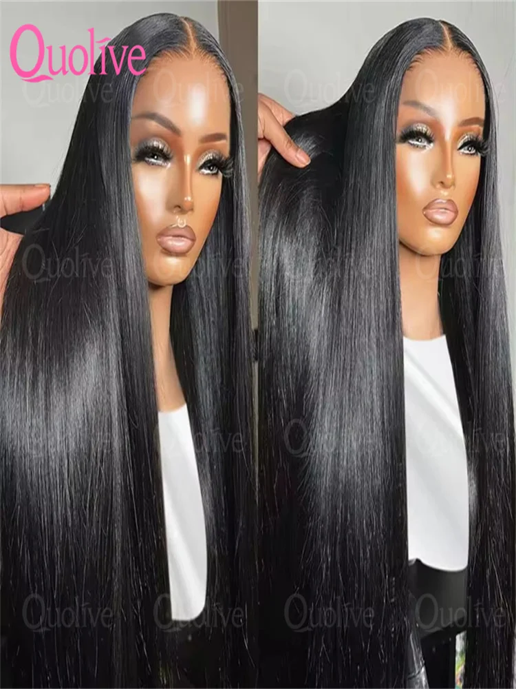 

13x6 Bone Straight Lace Front Wig 40-дюймовые парики из натуральных волос на кружеве 13x4 Бразильские волосы 4x4 5x5 Бесклеевые парики Парик из человеческих волос