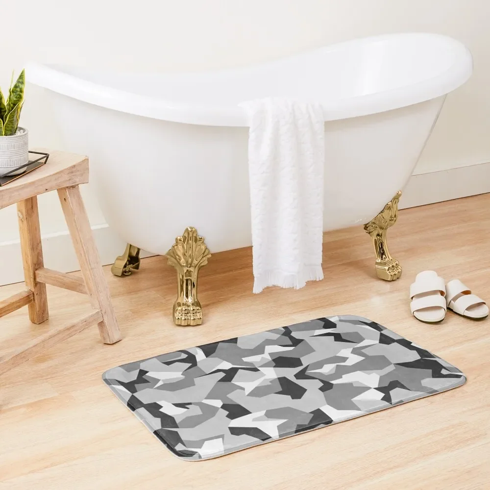 

M90 Splinter Camouflage Pattern Bath Mat Absorbent Bathroom Foot Bathroom Bathroom Slip Toilet Carpet Mat