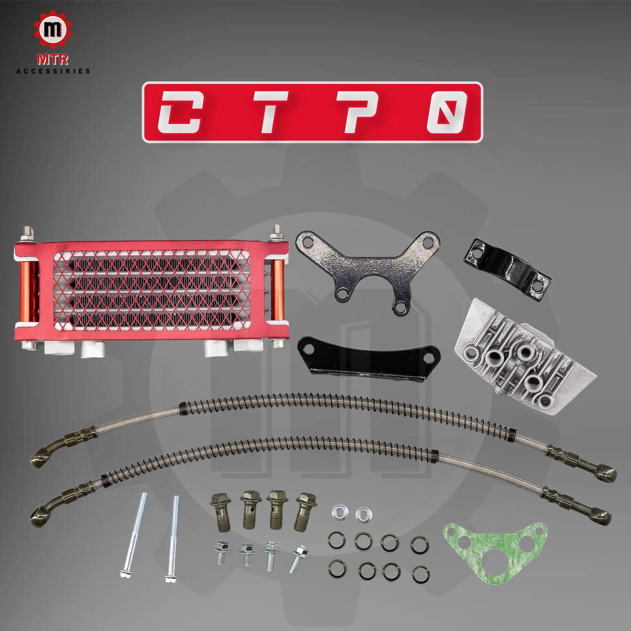 

CT70 Масляный радиатор DAX CT70 Масляный радиатор Красный комплект радиатора DAX CT70 Запчасти Аксессуары для мотоциклов