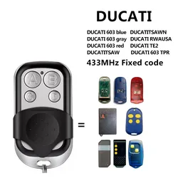 Remote Control Garage Door 433.92mhz Fixed Code 4 Buttons DUTI 6203 TSAW1 TSAW2 TSAW3 TSAW4 Gate Opener