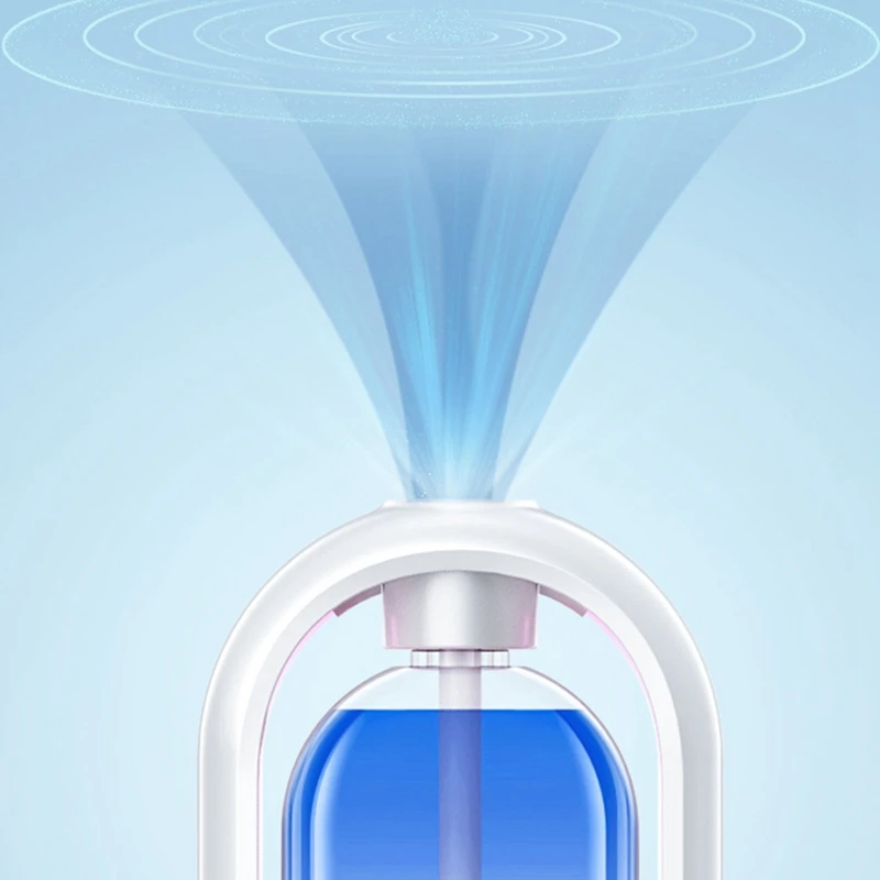 ก้านปักน้ำมันหอมระเหย Essential แบบติดผนังแบบสเปรย์ตั้งเวลาแบบชาร์จไฟได้น้ำหอมปรับอากาศแสดงผลแบบดิจิตอล