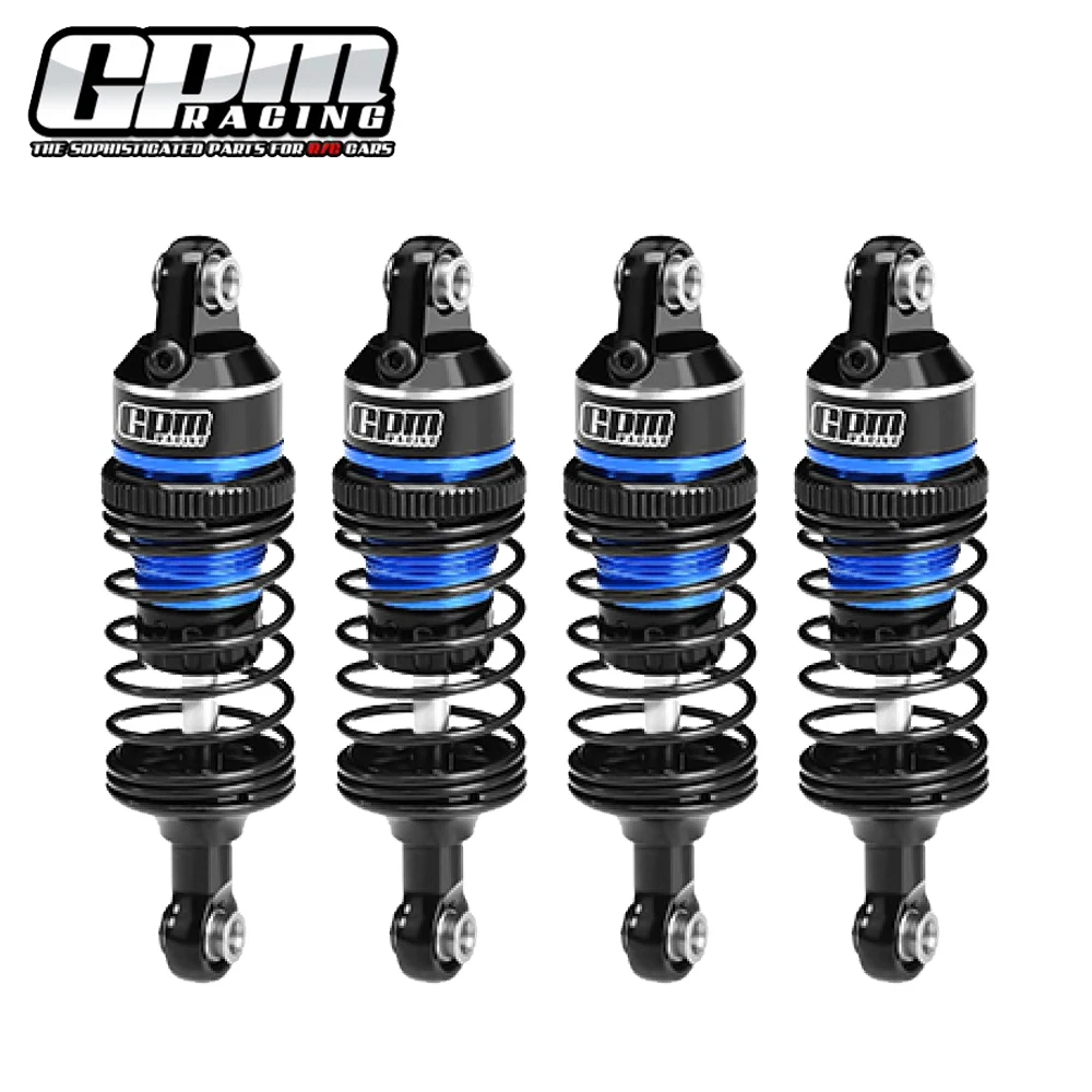 

GPM для TRAXXAS MINI SLASH 108164-1 Mini Rally 108046-1 Радиоуправляемый автомобиль из металла, алюминиевого сплава 63 мм, передний и задний амортизатор 10860 10865