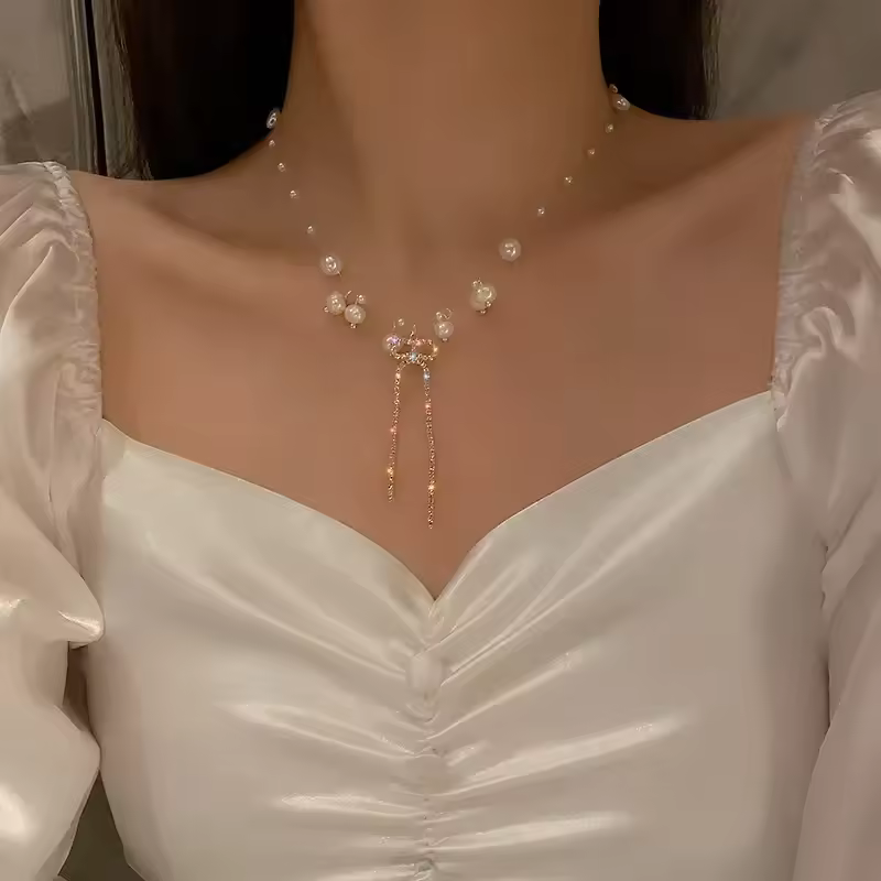 New Fashion Simple Silver Color Love Heart Pendant Necklace Charm Chain Collares Necklace for Women Party Jewelry Daily Wear - Image 16