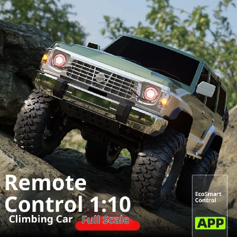 

Pinecone Forest Combined With Ecological Remote Control Tule Y60 Electric Four-Wheel Drive 1/10 Off-Road Climbing Vehicle Model