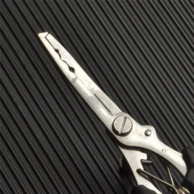 ABMH-Stainless Steel Fishing Pliers With Hook Remover And Braided Line Cutting Scissors For Fishing Enthusiasts