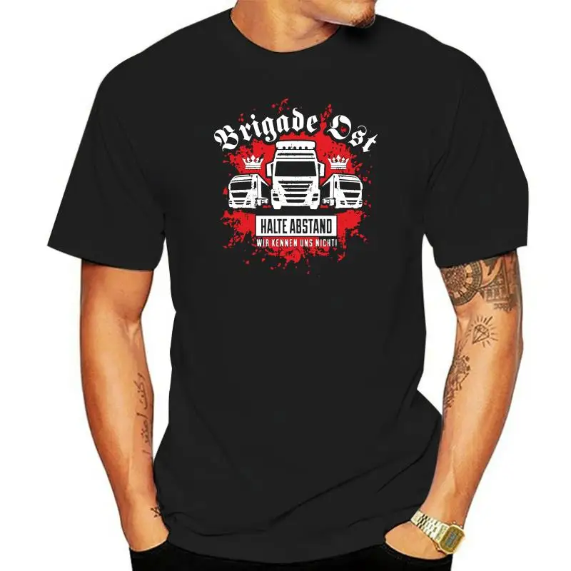 T-Shirt Lorry Driver Gdr Brigade East Germany Ossi East Lorry Driver Trucker High Quality Casual Printing Tee Shirt