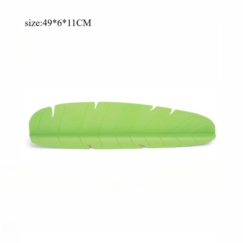 Pia da cozinha defletor de água criativo folha de bananeira tipo ventosa defletor de água mesa de lavagem filtro de óleo filtragem