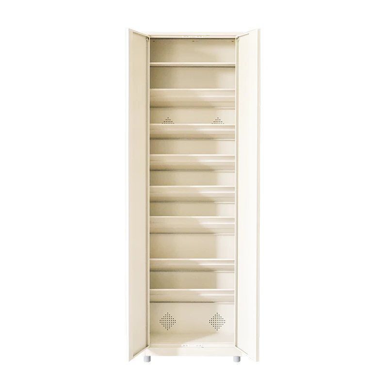 unlocked shoe cabinet corridor entrance balcony locker sun protection household baby steel leather storage