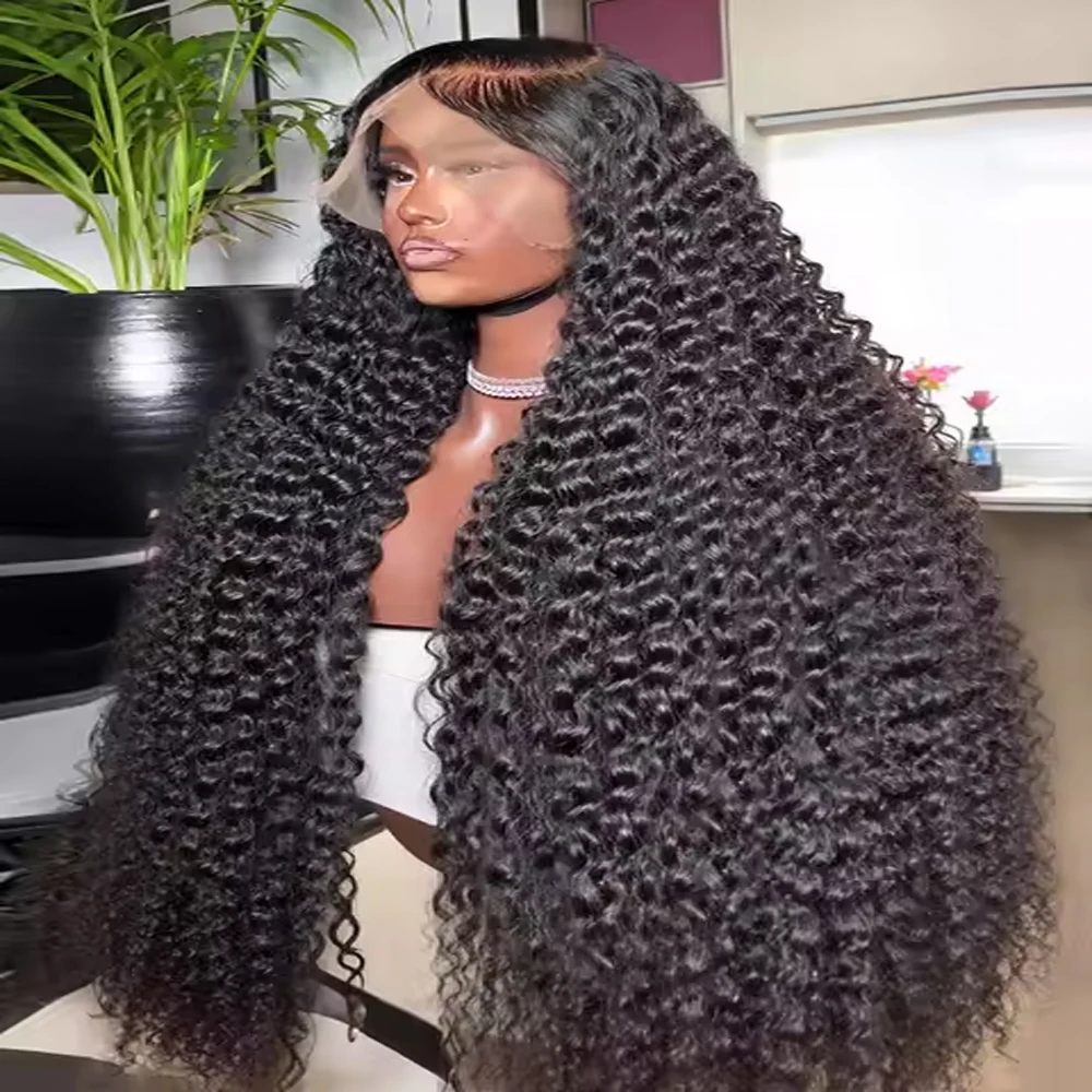 13x4 موجة عميقة الدانتيل الجبهة الباروكات شعر الإنسان للنساء HD شفافة عميق مجعد الدانتيل الباروكات الأمامية الشعر البشري #1