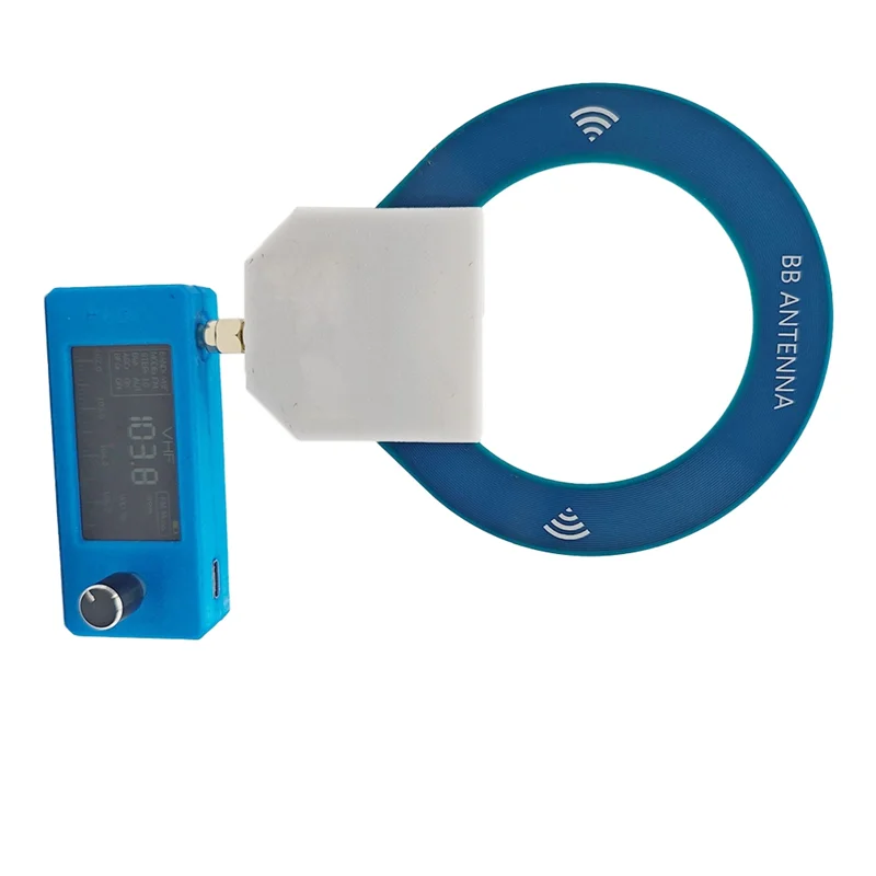 ABKI-1 Set SI4732 Radioempfänger IPS-Bildschirm AM/FM/LSB/USB/DAB Mini tragbares Kurzwellenradio mit Breitbandantenne