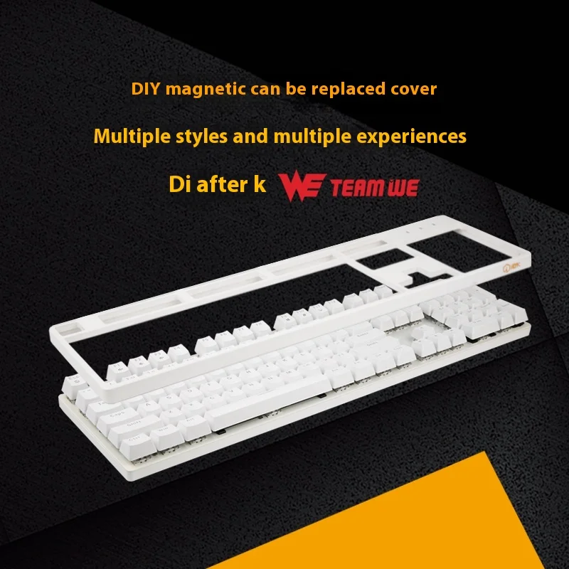 Ai Stone Fe87 Fe104 Mechanical Keyboard  Wireless Bluetooth 2.4g Tri-Mode Hot Swap Game Dedicated Computer Laptop Accessories