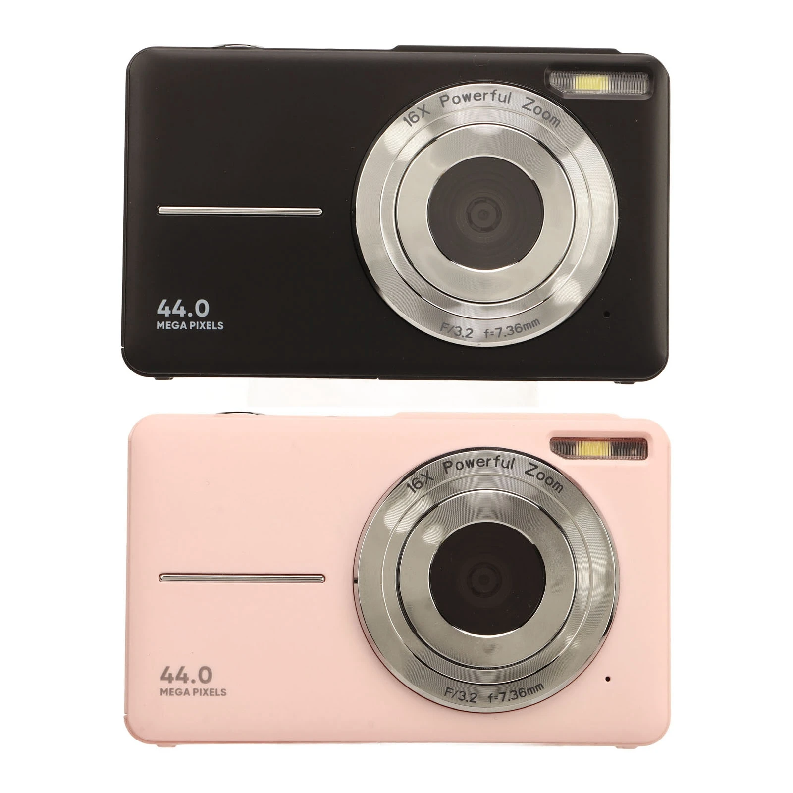 كاميرا رقمية عالية الدقة كاميرا رقمية HD 1080P 44M 16X Zoom ضبط تلقائي للصورة 2.4 بوصة شاشة كاميرا رقمية محمولة #2