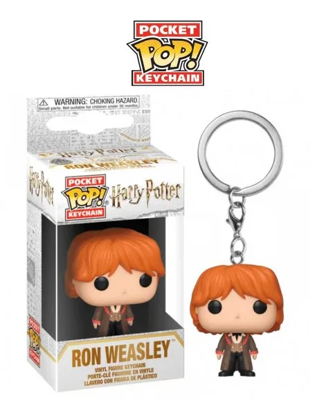 Pocket Pop rum Weasley Harry Potter Funko keychain