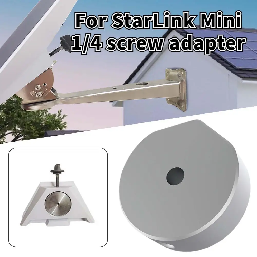 

For StarLink Mini 1/4 Screw Adapter Tripod Stability Load Bearing Capacity Height Adjustable Lightweight Design Accessories