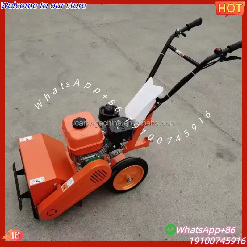 2026Hot Micro Power Rotary Petrol Tiller Weeder Cultivator Garden Agricultural Machine for Ploughing with Core Engine