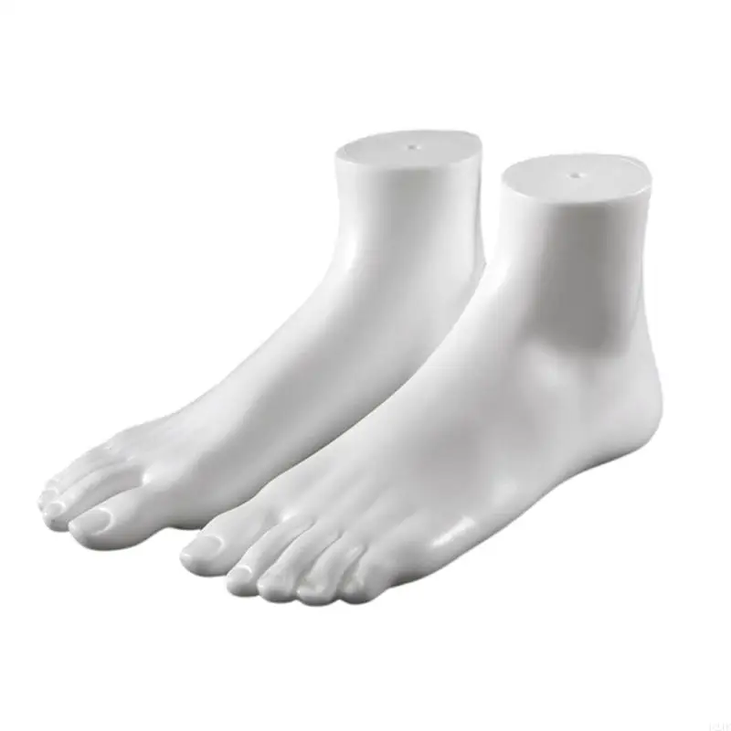 PACK 2 PROFESSIONNEUX PVC MANNEQUIN SHOOS EXPOSITION Modèle pour chaussettes
