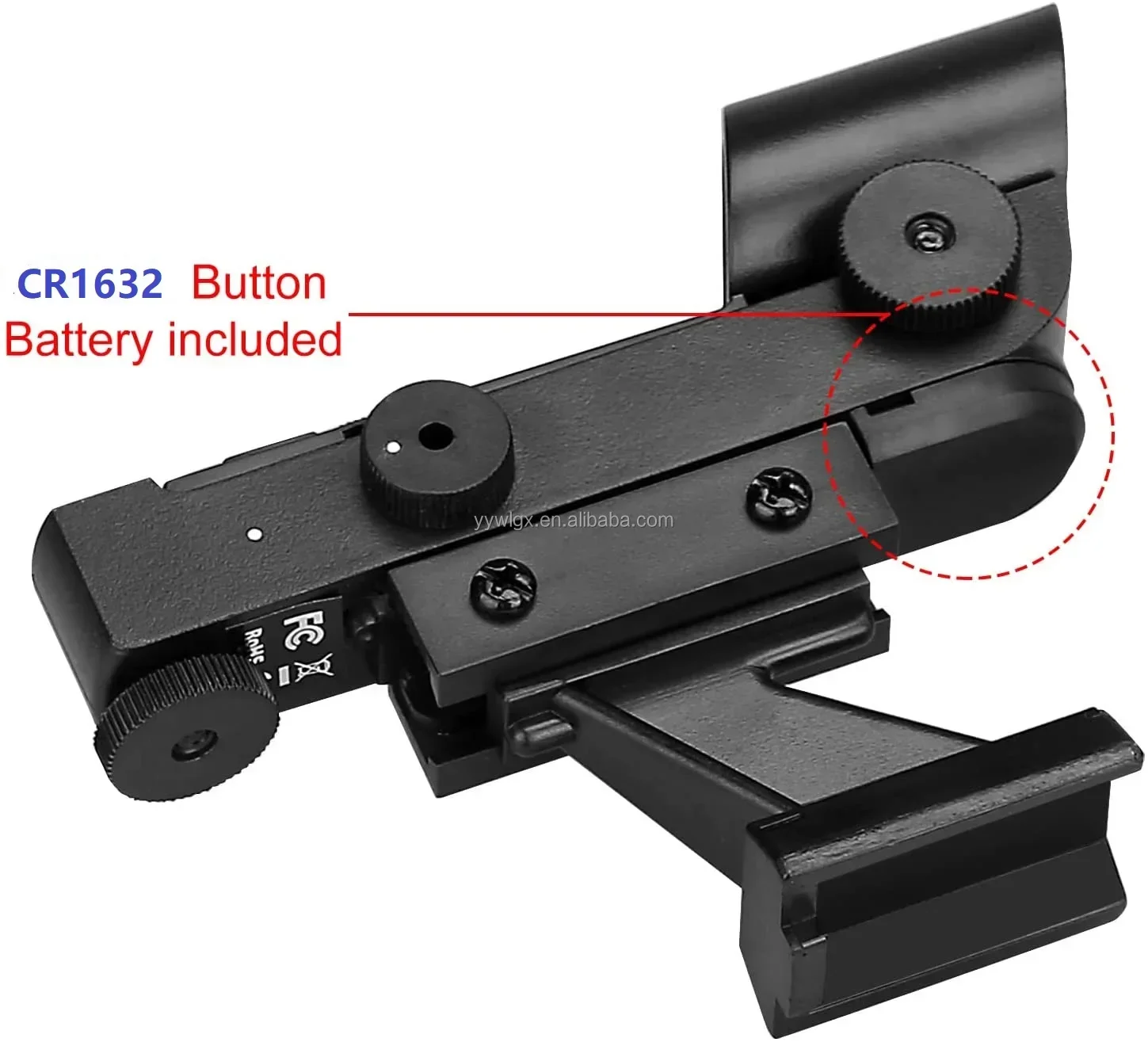 Viewfinder with Slide-in Bracket for  Series Astronomical Telescope