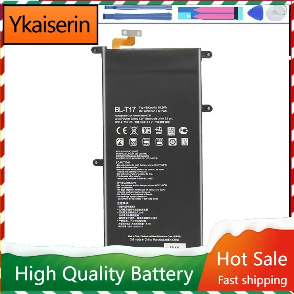 

Battery BL-T17 4800Mah for LG G PAD X 8.3 VK815 VK810 V520 V522 Portable Bateria Batteries + Track NO Warranty