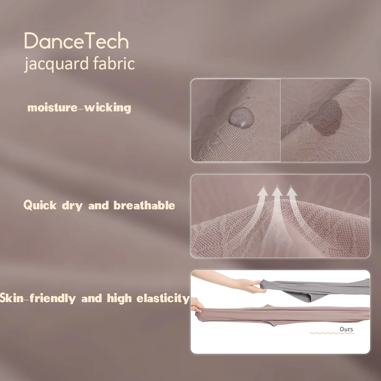 Body da balletto donna Body da ballo con canotta Jacquard Body da ginnastica ad alta elasticità Body da balletto per adulti con schiena cava a U