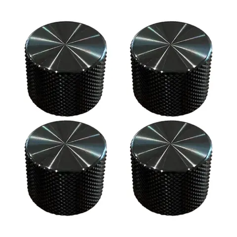 4Pcs Radio & A/C Knobs Fit for Infiniti G37 G35 Q40 Q60 FX35 37 50 QX50 QX70 EX35 37 Skyline V36 Black Aluminum Alloy