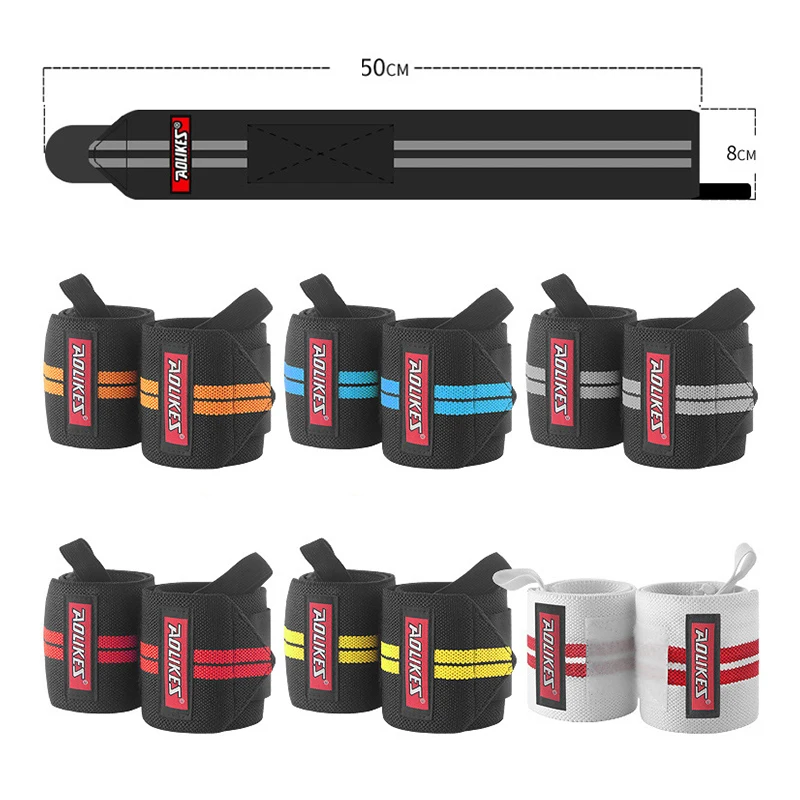 Бандаж на запястье для силовых тренировок, тяжелой атлетики, фитнеса, Горизонтальное защитное оборудование, бандаж на запястье для бодибилдинга