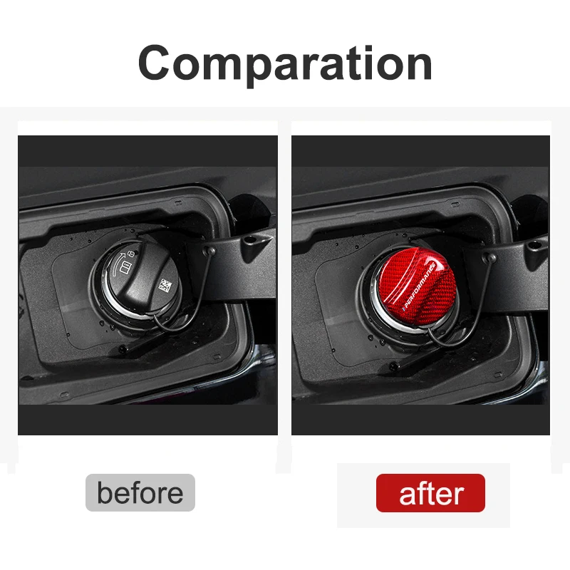 For BMW E90 E92 G30 F20 F21 F30 F32 F34 F80 F82 G80 G82 G83 G87 M3 M4 Car Oil Tank Cover Decorative Sticker Interior Accessories