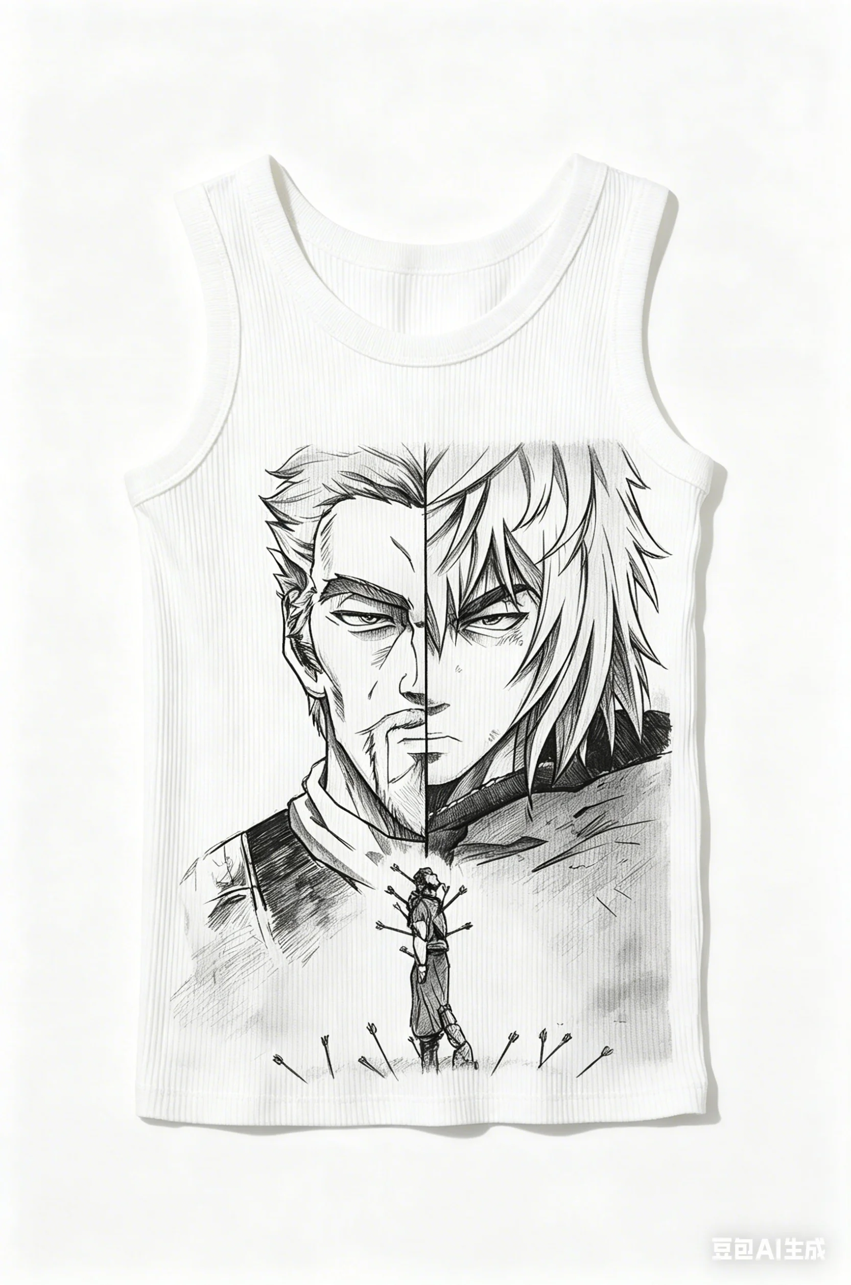 Vinland Saga Ribbed Tank Streetwear Anime Lover New Model personality Clothes Year round clothing Unisex high quality gift soft