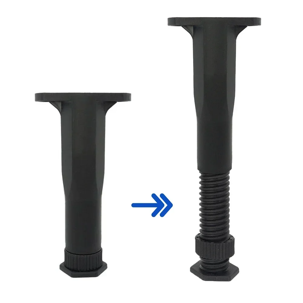 Piedini per hardware per mobili Supporto per mobili telescopico Supporto in acciaio in plastica Mobili telescopici rinforzati Costruzione domestica in plastica