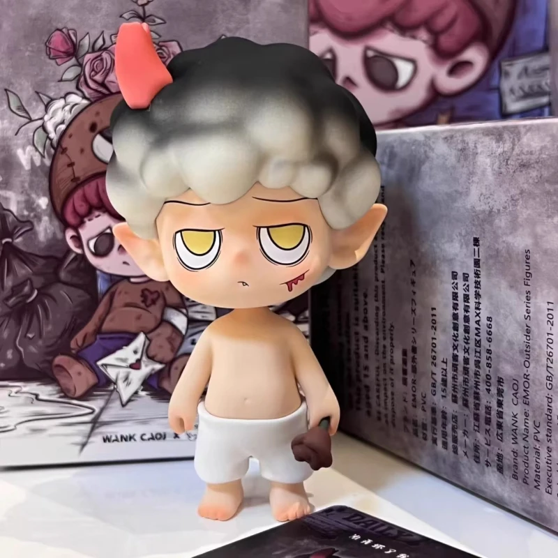 

【Новинка】 Spot Emor Outsider Serie Trendy Play Secret Blind Box, милый орнамент для куклы, индивидуальный подарок для мальчика, украшение, экшн-фигурка, подарок