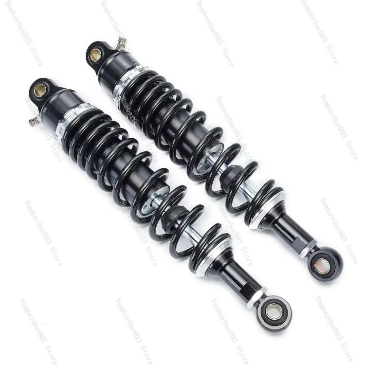

RFYDQ-340mm Motorcycle Shock Absorber Rear Suspension Hydraulic Oil Modified Bike Upper and Lower Round Head Style Dual