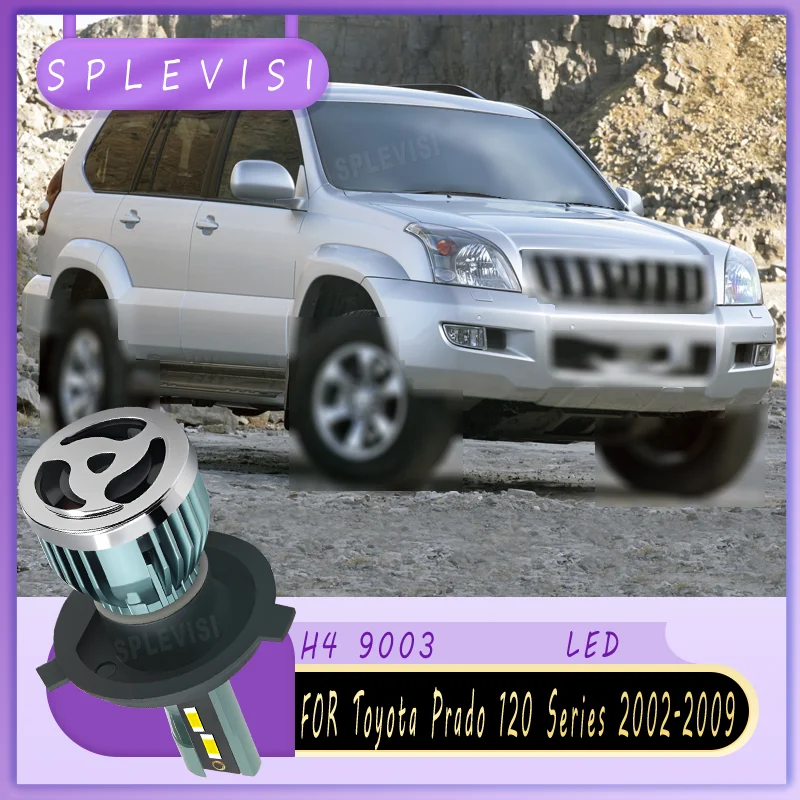 

Dustproof Easy Install Power Saving H4 Led Headlight Bulb For Toyota Prado 120 Series 2002 2003 2004 2005 2006 2007 2008 2009
