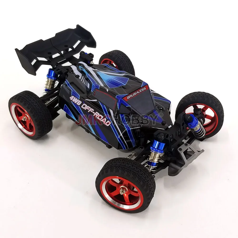 Upgrade Aluminum Alloy Metal Rubber Off-Road On-Road Wheel For WLToys 124016 124017 Mjx Hyper Go 16207 16208 14301 RC Cars