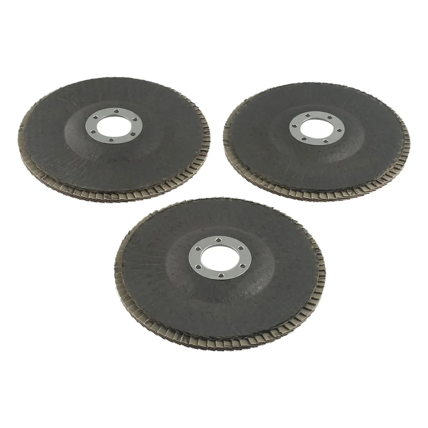 3Pcs Flap Disc 125*22.23mm Grinding Wheel Sanding Disc 40-120grit For Angle Grinder Finishing Polishing Grinding Machine Tool