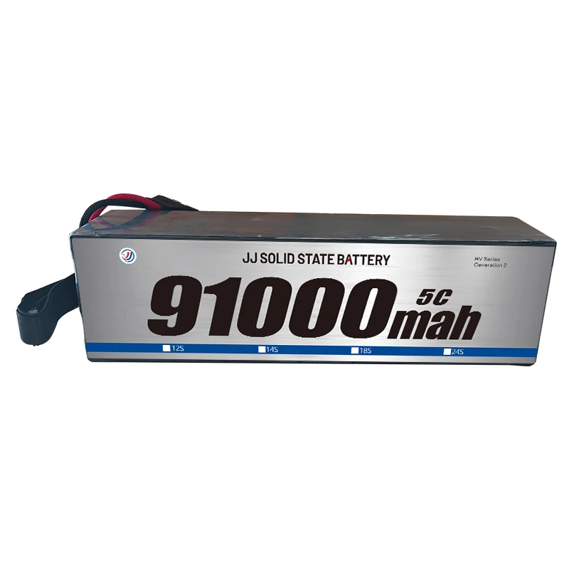 Original Factory Custom 91000mah 6S/12S/18S/24S  Large Capacity 330WH/KG High Energy Density  Lithium Ion      Battery