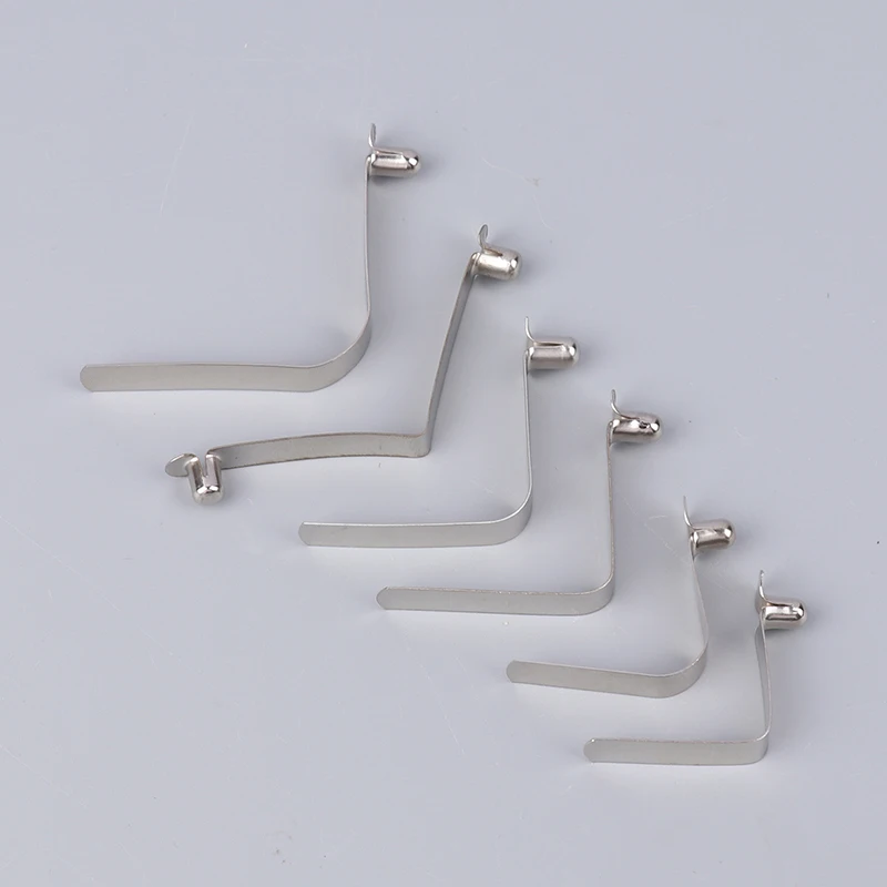 [10PCS Pipe Single Button Snap Locking V Type Caravan Steel Kayak Paddle Spring Clip Push Clamp Tent Pole Pin]