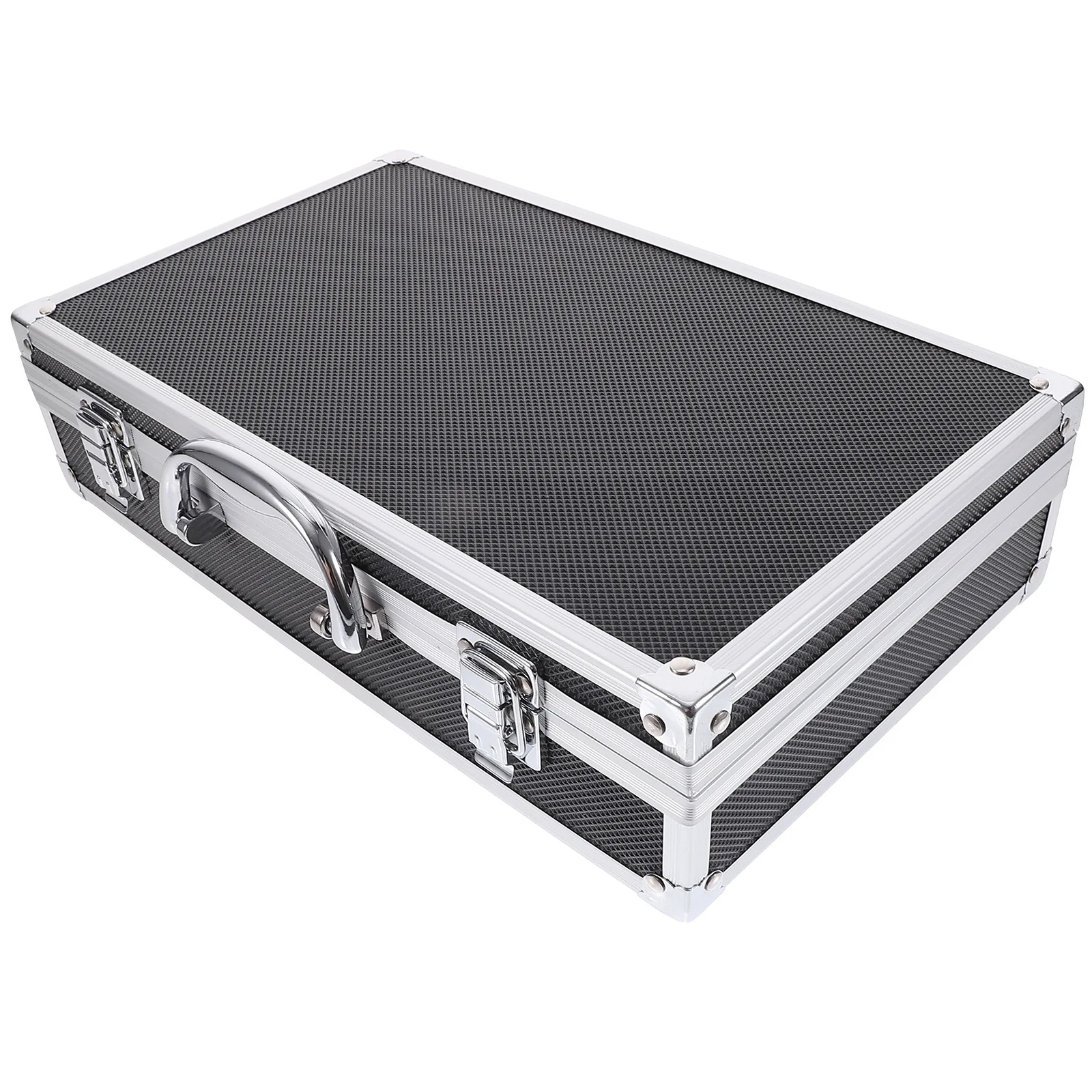 

Handheld Microphone Box Multi-Slot Storage Holder For Wireless Mic Protective Container Audio Equipment Suitcase