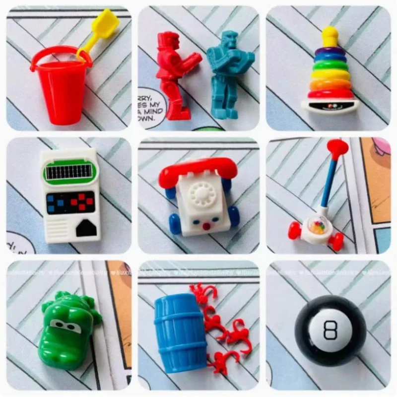 Ultra Mini Classic Toy World Smallest Miniature Keychain Pendant Alloy Part Act Works Graffiti Top Collecting Toy No Box