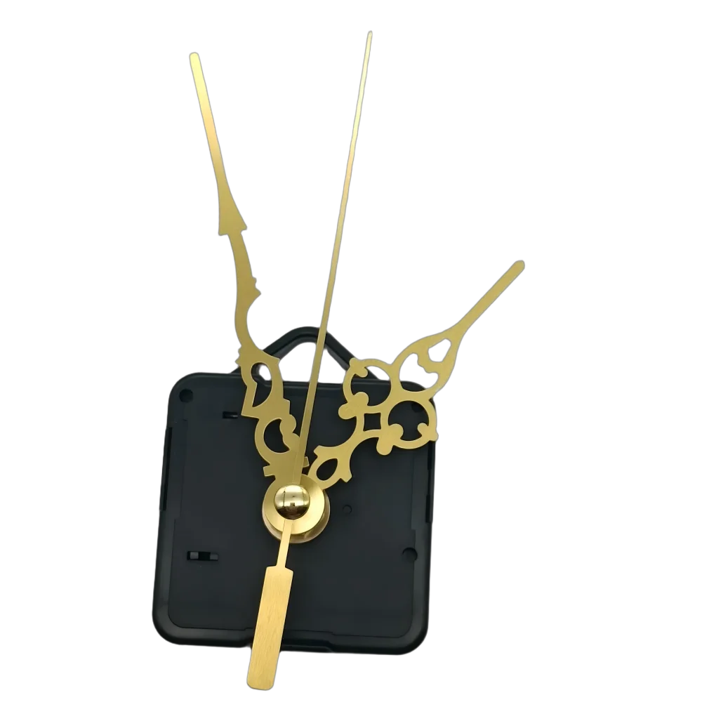 Cross Stitch Hook Mute Movement Pointer Quartz Clock Production Replacement Set - Silent Timepiece Accessory Kit