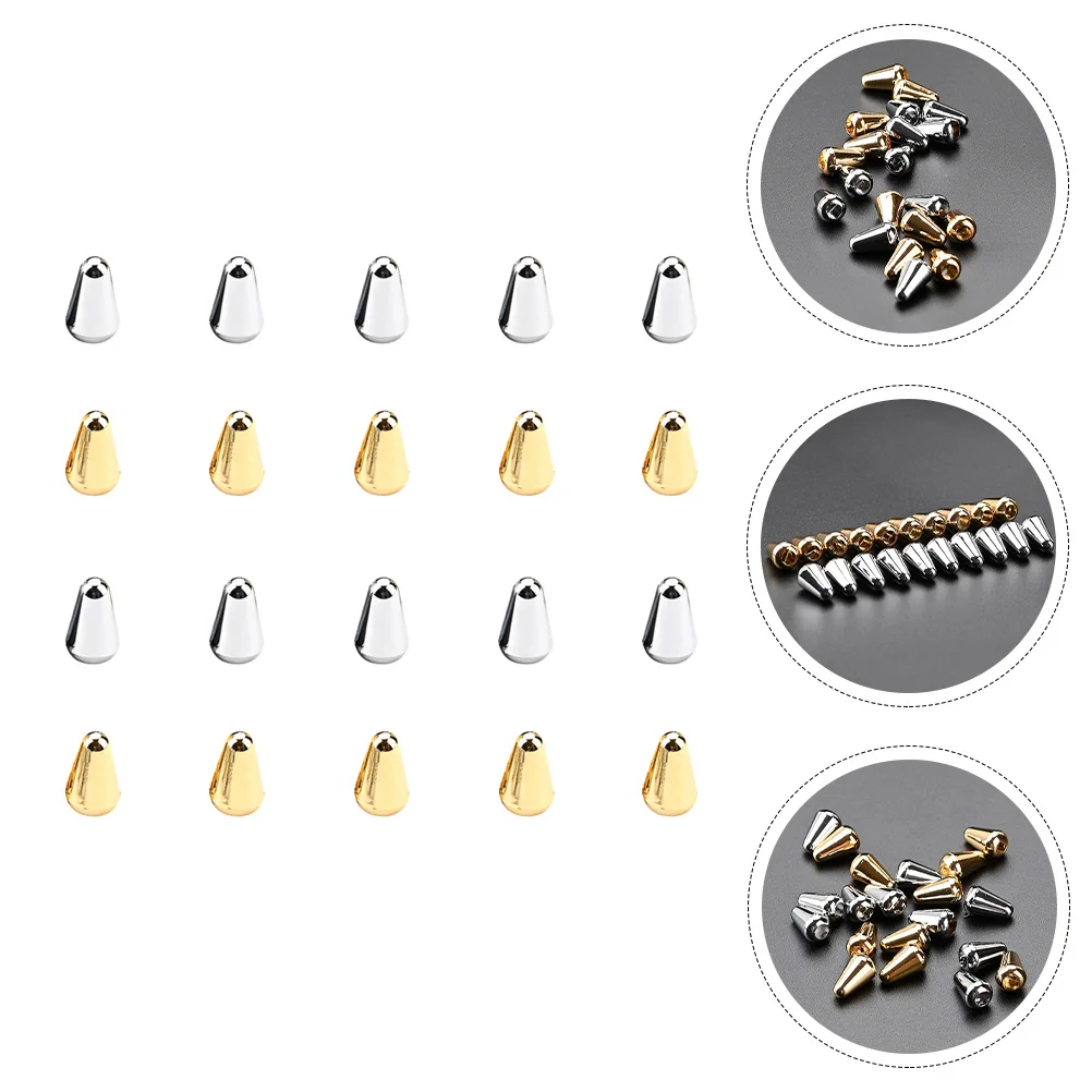 

20 Pcs Eye Switch Hat Bass Caps Knob Guitar Tools Has Toggle Tip Selector Accessories