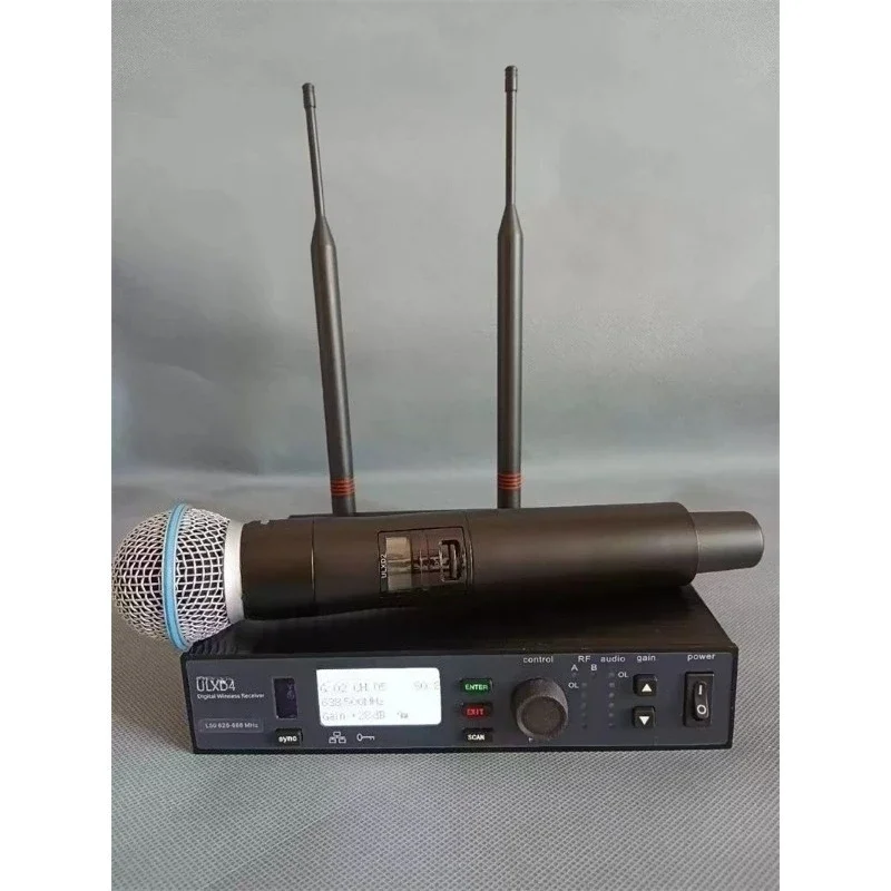 ULXD4/ULXD24D 1:1/1:2 Wireless Microphone True Diversity System Stage PerformanceGoods in stock