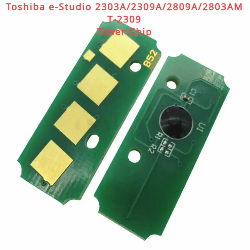 1x T-2309 Toner Chip for Toshiba e-Studio 2303A,2303AM,2309A,2803AM,2809A Refill