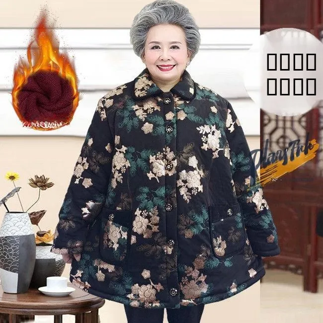 

Зимнее пальто больших размеров для женщин, утепленное, на флисовой подкладке, очень большое, хлопковое, для полных и ожиревших женщин весом более 200 фунтов