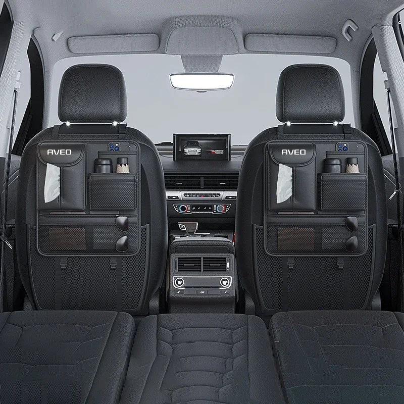 

For Chevrolet Aveo Multifunctional Car Storage box Car Seat Back Storage Bag Stowing Tidying Storage Bag Car Accessory