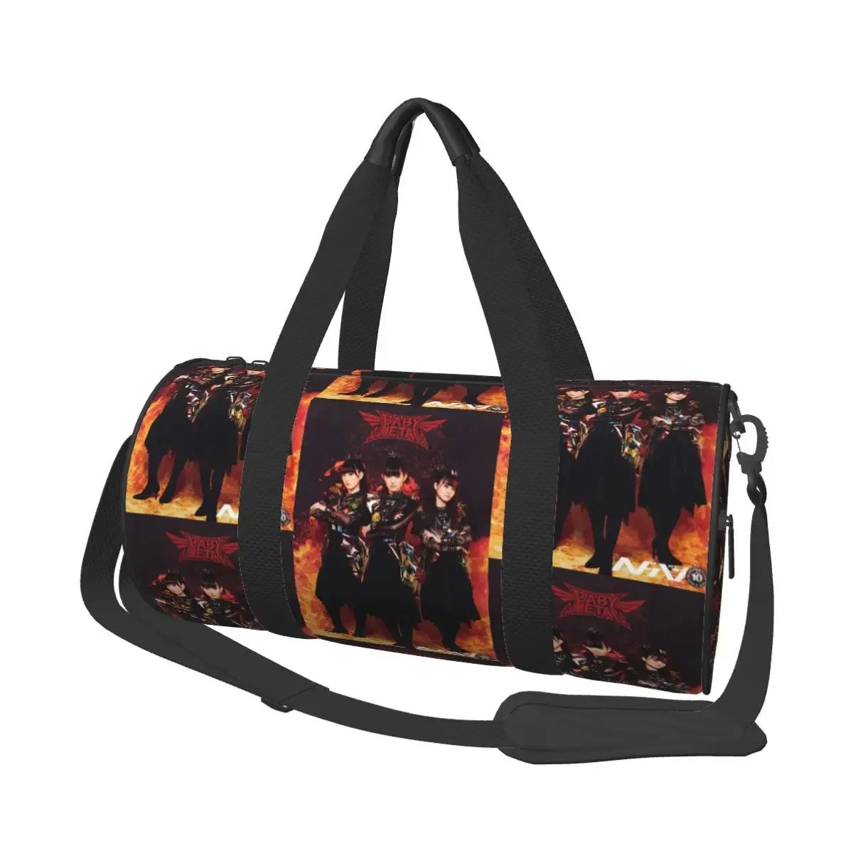 

Babymetal Tour Large Duffle Gym Bag Waterproof Duffle Travel Bags Handbags Fitness bag